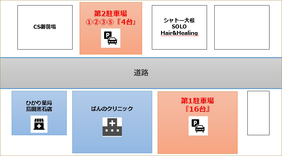 駐車場のご案内