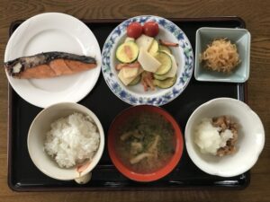 栄養バランスが考えられた食事